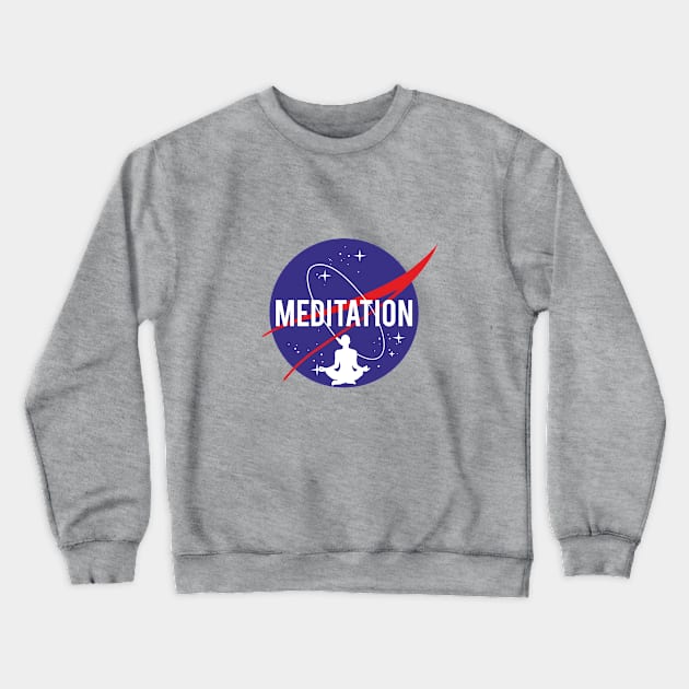 Meditation Crewneck Sweatshirt by cypryanus